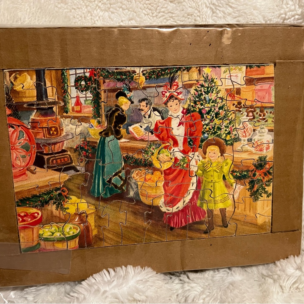 Vintage Christmas Puzzle